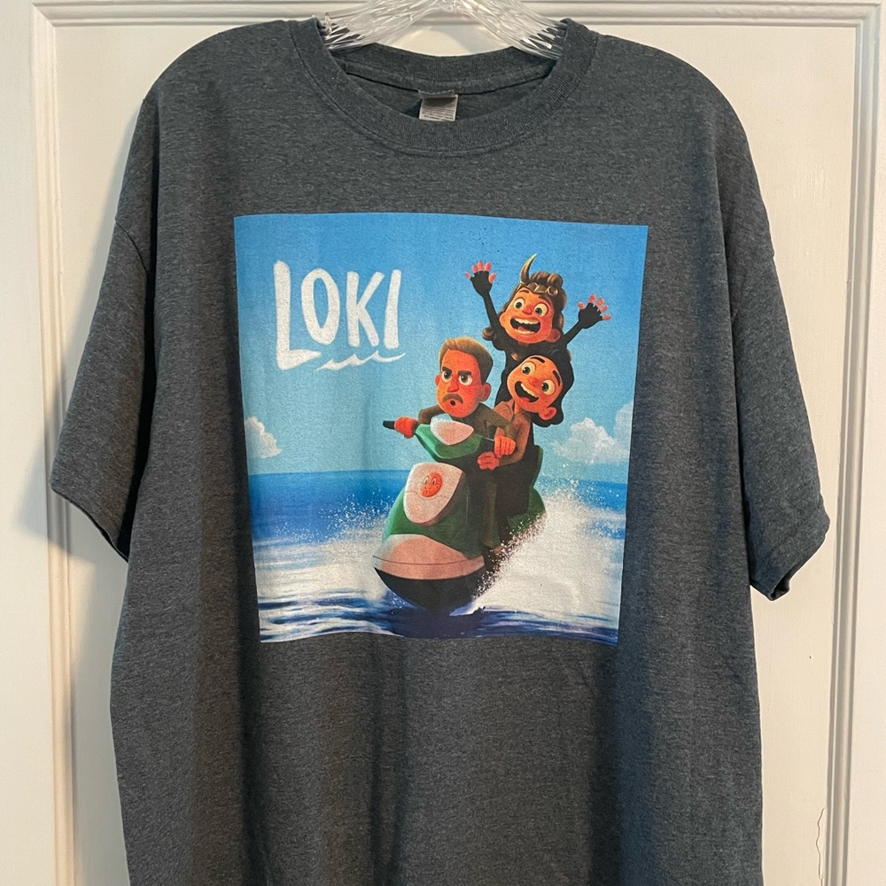 MARVEL MOBIUS LOKI jet-ski t-shirt XL